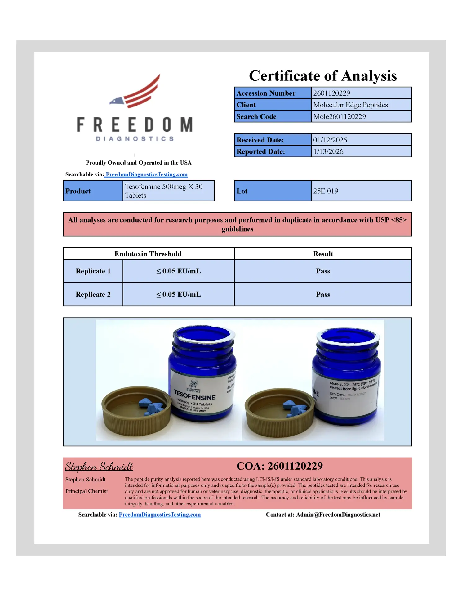 Tesofensine-Endotoxin
