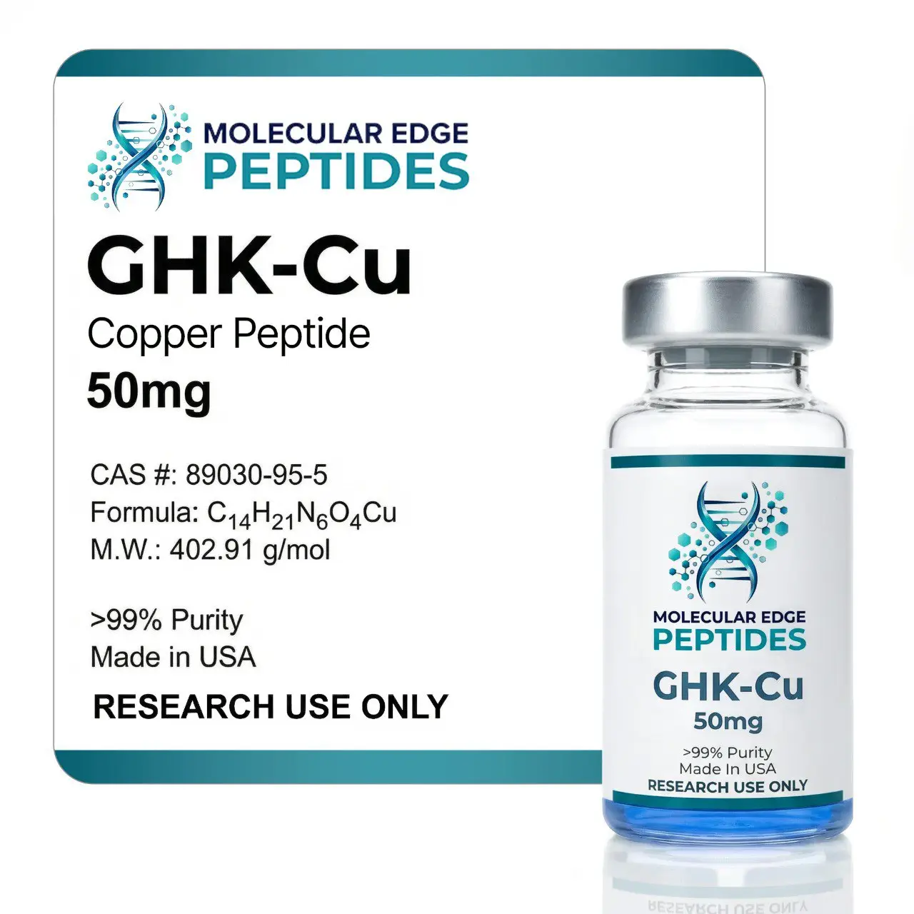 ghk-cu cooper peptide 50mg
