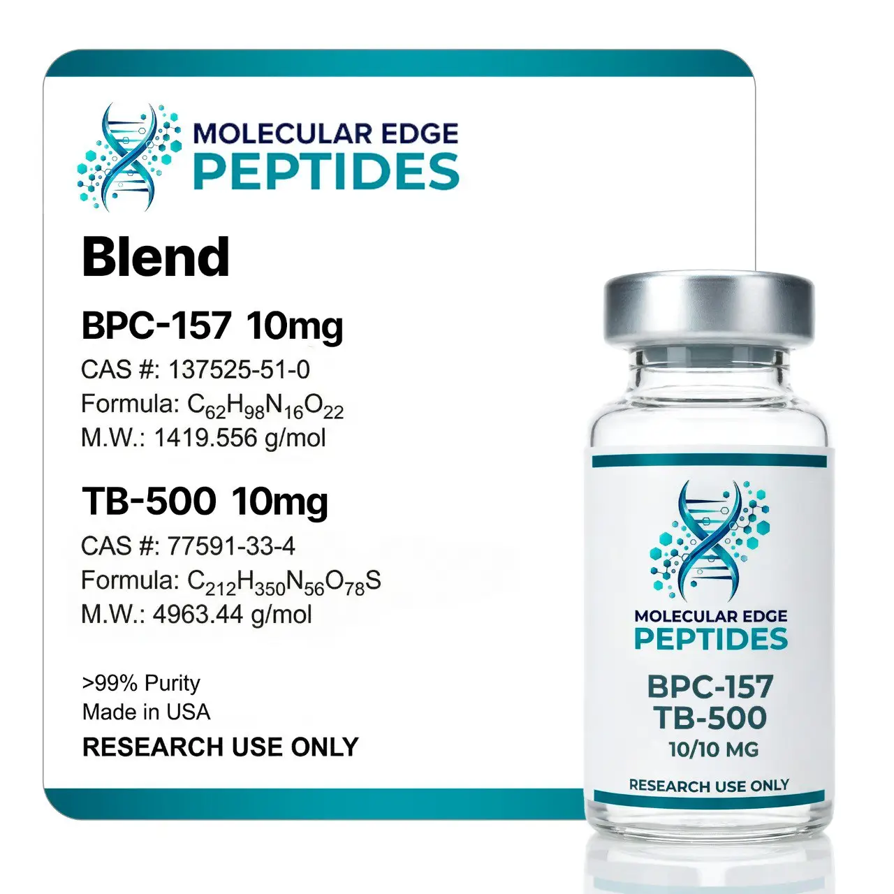 Wolverine blend BPC-157-10mg tb-500-10mg