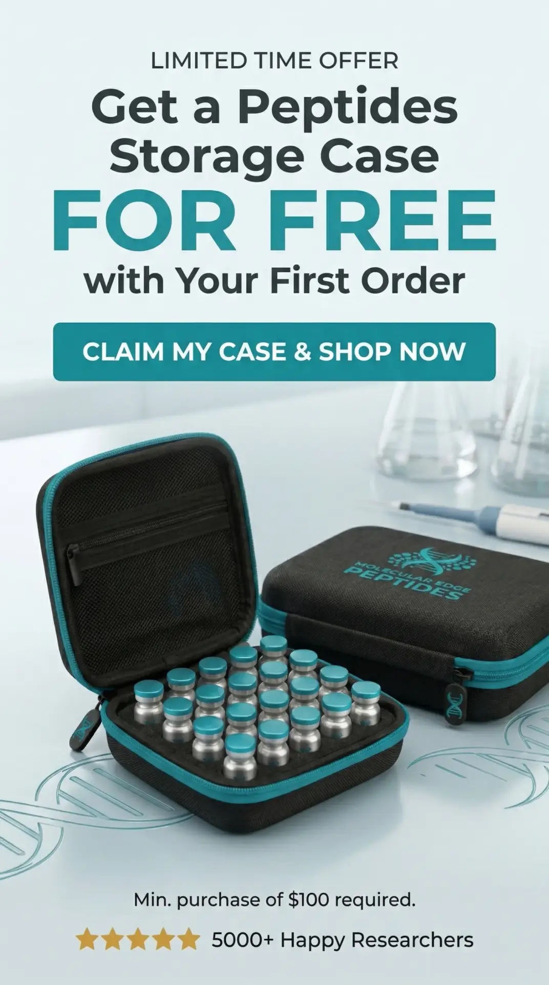 Free Peptides Case Storage